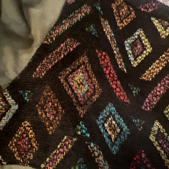 ModCloth Utility Jacket With Aztec Embroidery Sz 2X - Picture 3 of 8